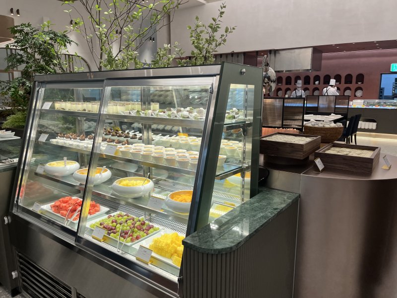 올데이 다이닝 레스토랑 '아페티' 내부 전경. ⓒ News1 신민경 기자