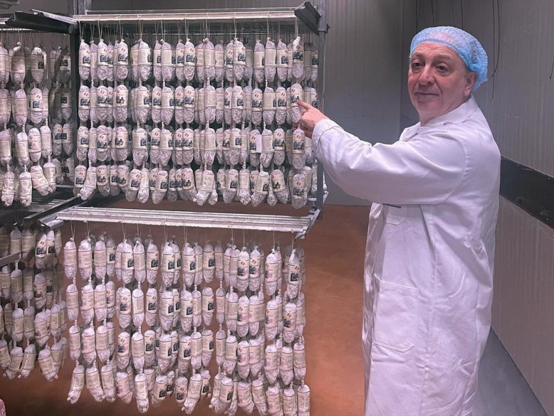 이탈리아 샤퀴테리 장인 막시밀리아노 (전주=연합뉴스) 김진방 기자