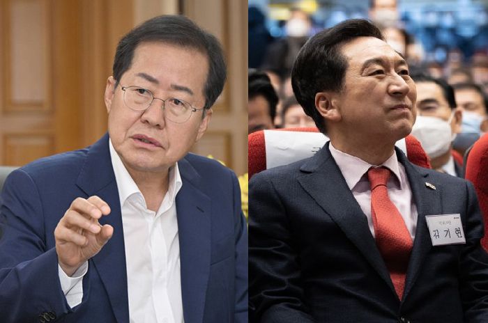 홍준표의 집요한 타격 "김기현, 전광훈에 도대체 무슨 약점 잡혔나”