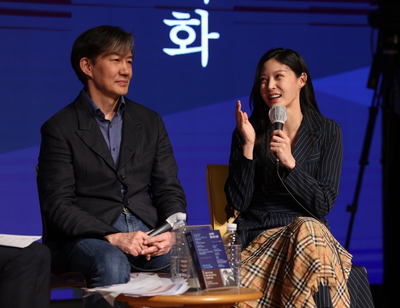 조국 조국혁신당 대표(왼쪽), 조 대표의 딸 조민 씨/사진=연합뉴스