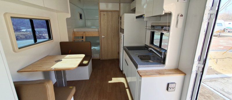 소도야영장 카라반 내부 [태백산국립공원 제공.재판매 및 DB 금지]