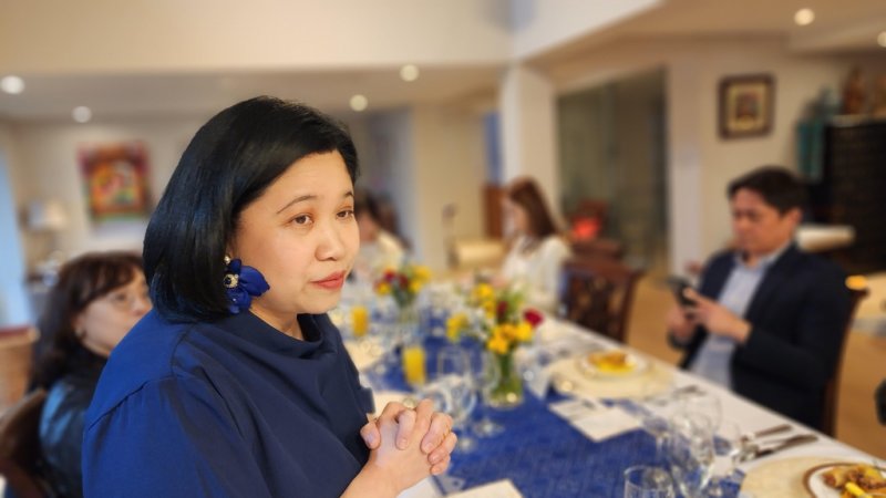 [여행소식] 필리핀 관광부, 한국인 입맛 맞는 전통음식 소개 인사말하는 마리아 테레사 디존-데베가 주한 필리핀 대사 [사진/성연재 기자]