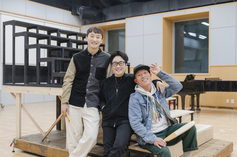 왼쪽부터 '절창Ⅲ'의 이광복, 이치민(연출·구성), 안이호 [국립극장 제공. 재판매 및 DB 금지]