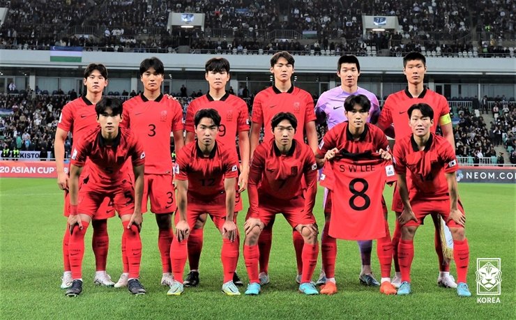 [서울=뉴시스]김은중호 U-20 축구대표팀. (사진=대한축구협회 제공)