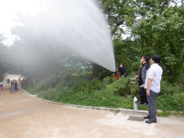 문화재청 안전교육/사진 제공=문화재청