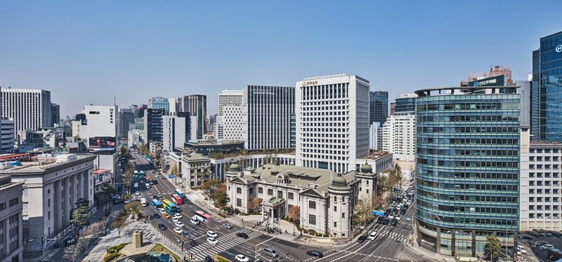 서울 중구 한국은행 본부 전경. 사진=한국은행 제공.