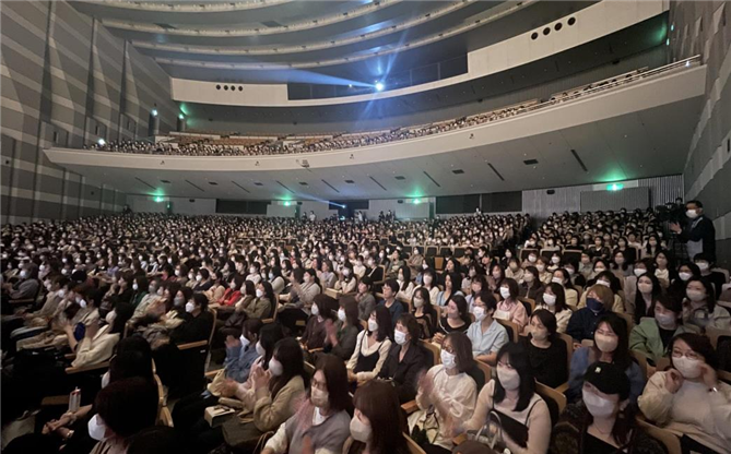 지난 21일 일본서 열린 '2030부산세계박람회유치기원 K-관광페스타' 모습./제공=부산시