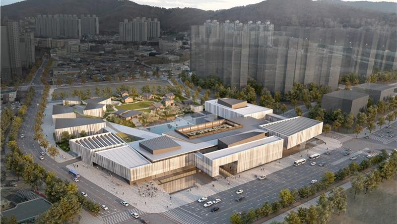 인천시는 오는 2027년 건립되는 인천시립미술관의 차별화 전략을 마련한다. 사진은 인천 뮤지엄파크 조감도.
