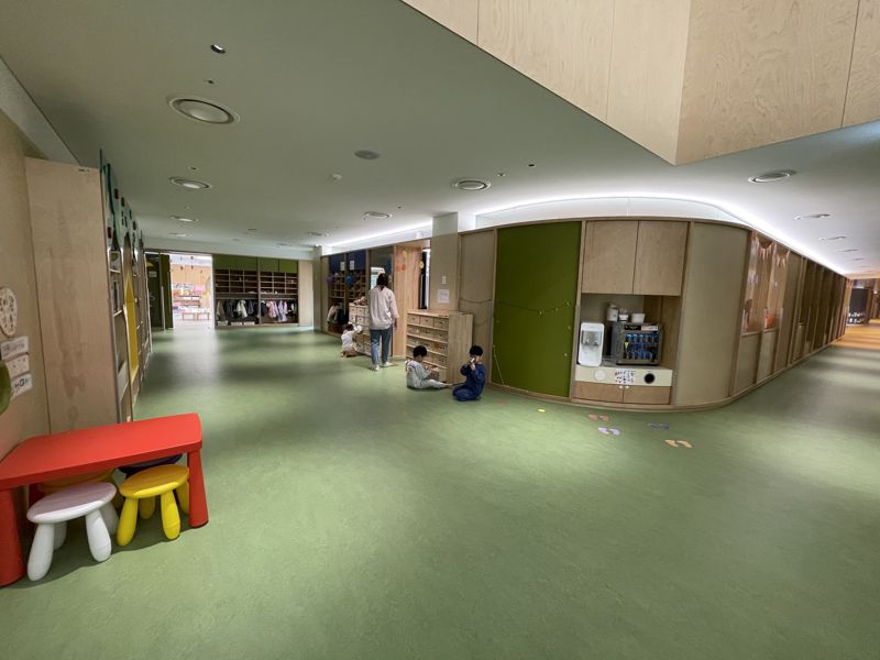 인천광역시 서구에 위치한 '청라 하나금융 공동직장어린이집' 내부 모습. 하나금융 재직자와 중소기업 재직자의 아이들이 5대 5 비율로 함께 다닐 수 있도록 했다. 사진=이승연 기자
