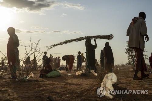 동부 아프리카 가뭄 [AP 연합뉴스 자료사진, 재판매 및 DB 금지]