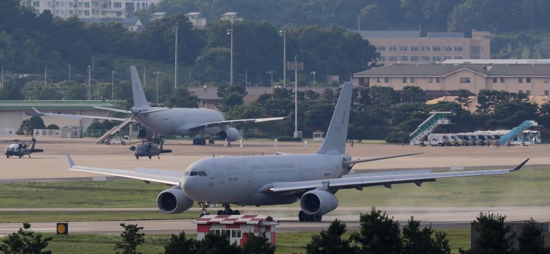 공군 KC-330 '시그너스' 수송기. 2021.7.20/뉴스1 ⓒ News1 김영운 기자