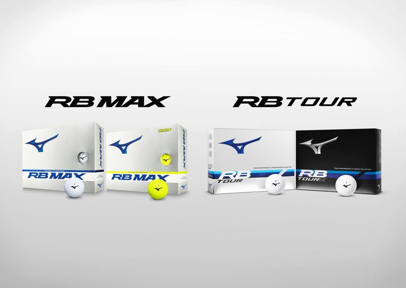 한국 미즈노가 내놓은 RB MAX와 RB Tour 골프공 시리즈