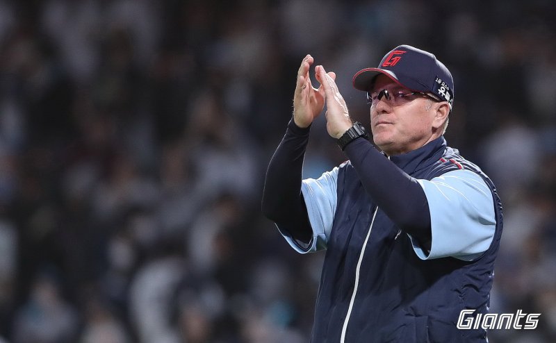 래리 서튼(Larry Sutton) 롯데 자이언츠 감독.((롯데 자이언츠 구단 제공)