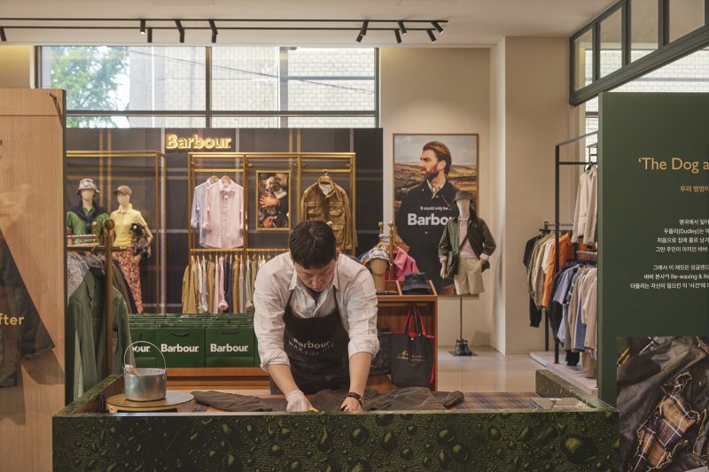 LF 바버 아카이브 전시회 사진(사진=LF 제공) *재판매 및 DB 금지