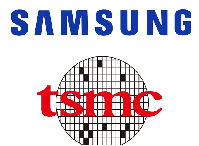 [삼성전자, 대만 파운드리(위탁생산) 업체 TSMC 로고 /사진=뉴시스