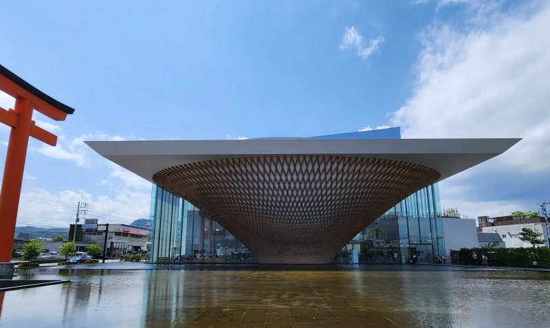 [일본=뉴시스]윤난슬 기자 = 후지산 세계유산센터.