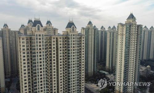 중국 최대 부동산업체 헝다가 장쑤성이 짓는 아파트. 사진=AFP 연합뉴스