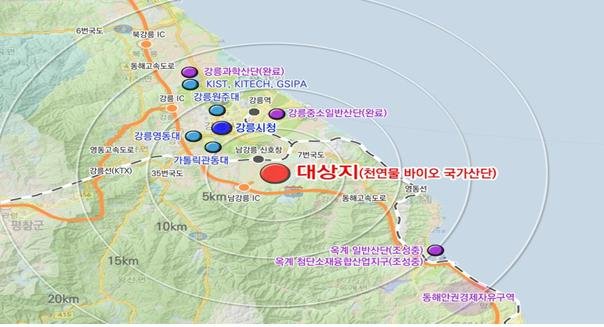 원희룡 장관 "강릉 천연물 바이오 국가산단 적극 지원하겠다"