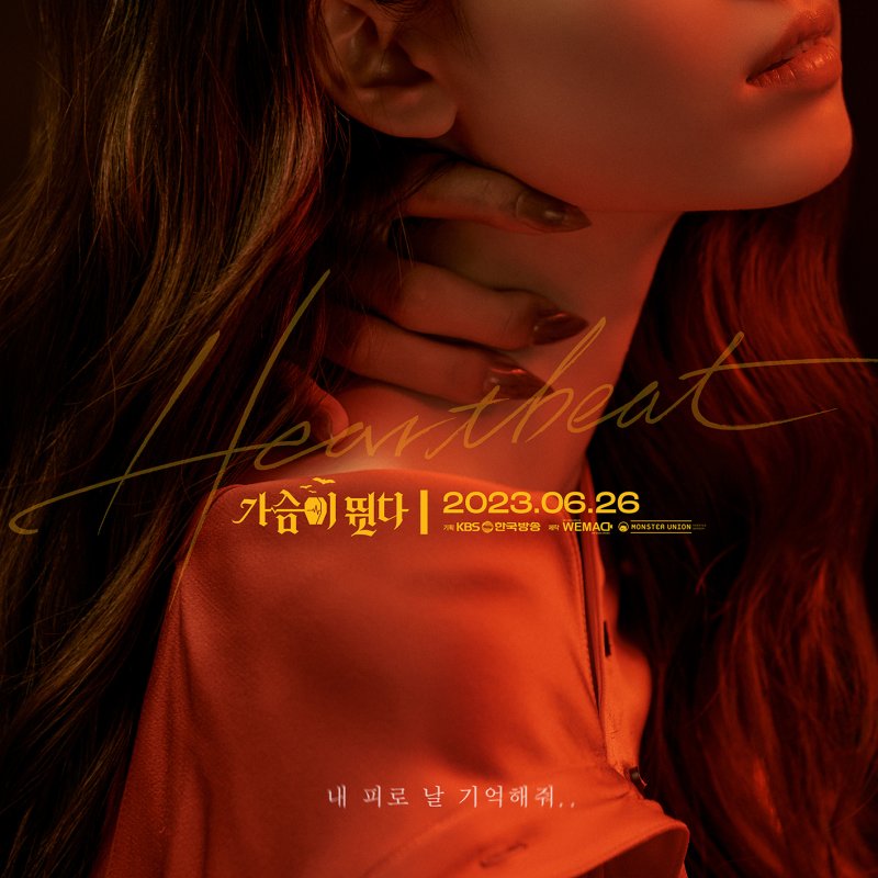 '가슴이 뛴다' 옥택연·원지안, 강렬 비주얼 담은 티저 포스터 공개