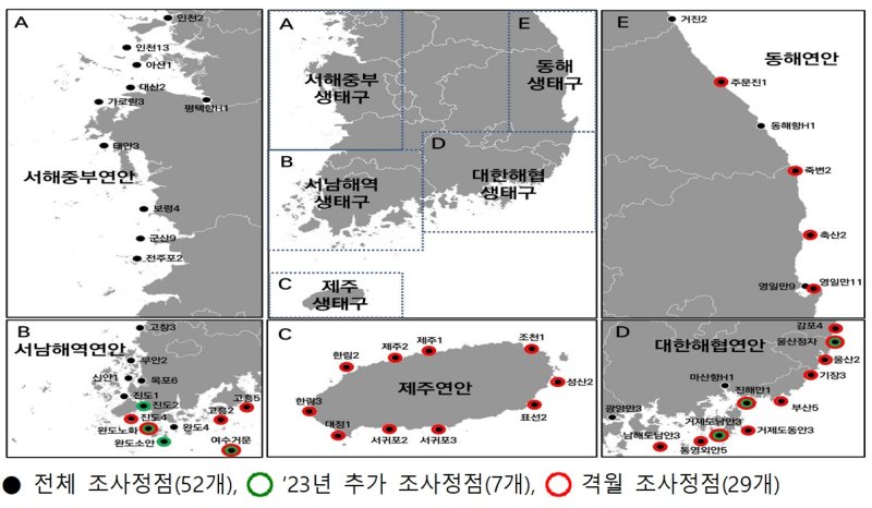 작년 연안해역 방사능 농도, 후쿠시마 원전 사고 전과 유사