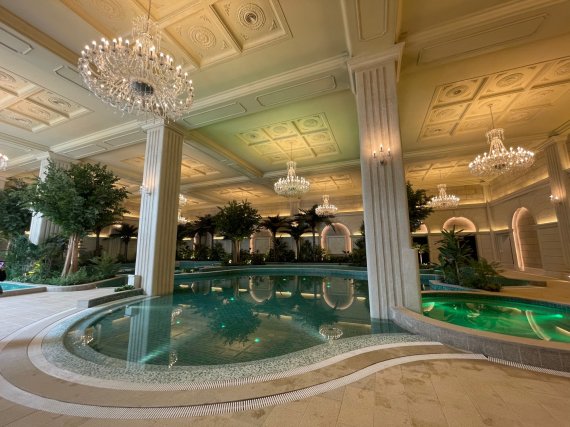 [검암역 로열파크씨티 푸르지오 커뮤니티시설 수영장 내부 모습]