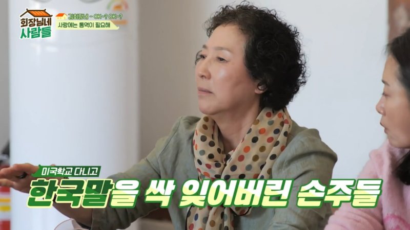 고두심 "美 사는 12세 손자들, 100달러 준대도 한국말 안 해" 서운함 토로