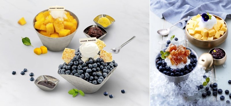 파라다이스, '애망빙'에 얼그레이향 막걸리 넣은 이색빙수 출시