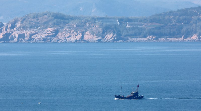 인천 옹진군 연평도에서 바라본 북방한계선(NLL) 인근 해역 /사진=뉴스1