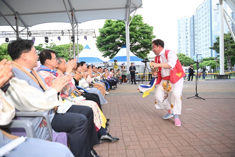 24회 음성품바축제 개막식 모습.(음성군 제공)2023.5.18/뉴스1