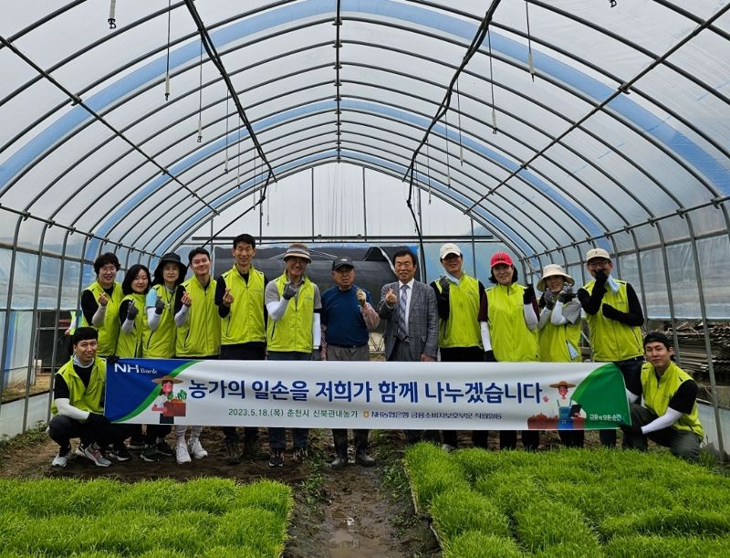 "농번기 일손 돕자" NH농협은행, 일손돕고 보이스피싱 교육도