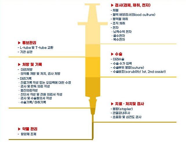 대한간호협회가 발표한 간호사가 거부해야 할 불법적 업무 리스트.(간호협 제공)/뉴스1