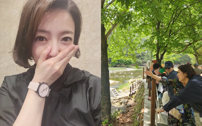 배현진, 근황 공개 "대통령 시계 차고 거창 다녀와"