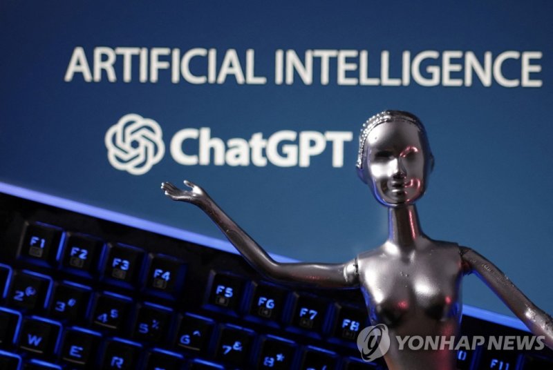 ChatGPT logo and AI Artificial Intelligence words are seen in this illustration taken, May 4, 2023. REUTERS/Dado Ruvic/Illustration /사진=연합뉴스