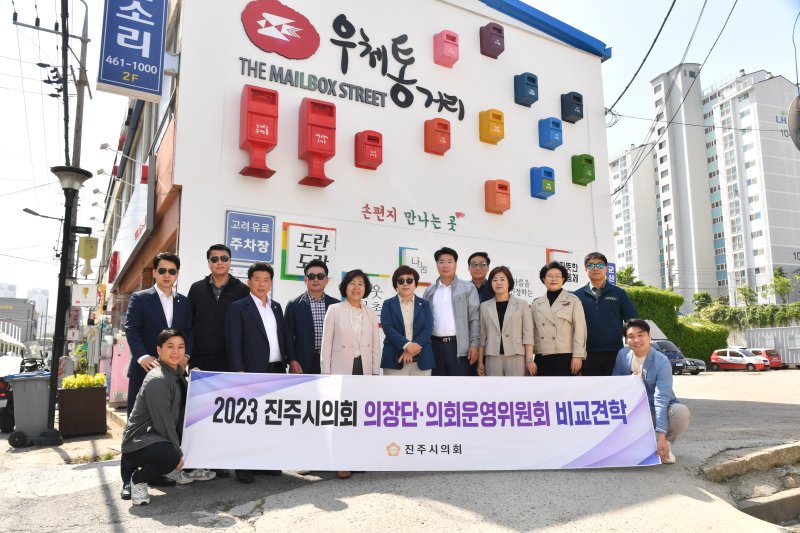 [진주=뉴시스]군산 우체통거리 도시재생. *재판매 및 DB 금지