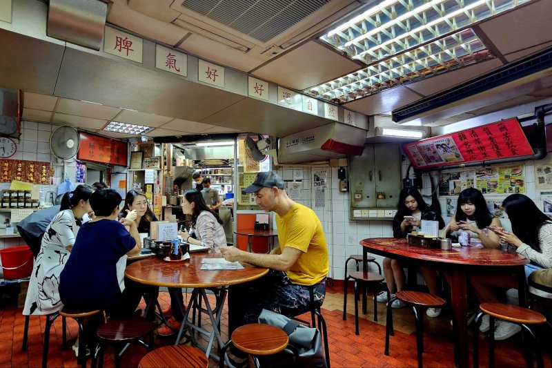 홍콩 '차첸텡'을 즐길 수 있는 란펑유엔. 박주연 기자 photo@newsis.com *재판매 및 DB 금지