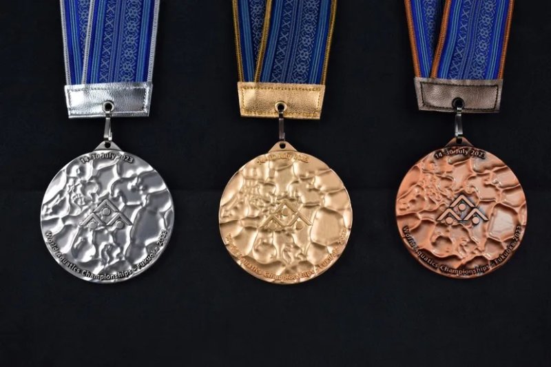 2023 후쿠오카 세계수영선수권대회 메달.(국제수영연맹 홈페이지 캡처)