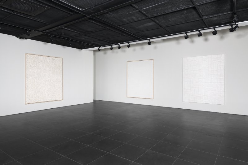 정상화 작가의 개인전 지하 전시장 모습. (갤러리현대 제공)