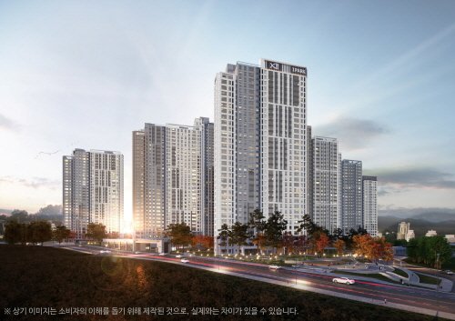둔산자이 아이파크 투시도