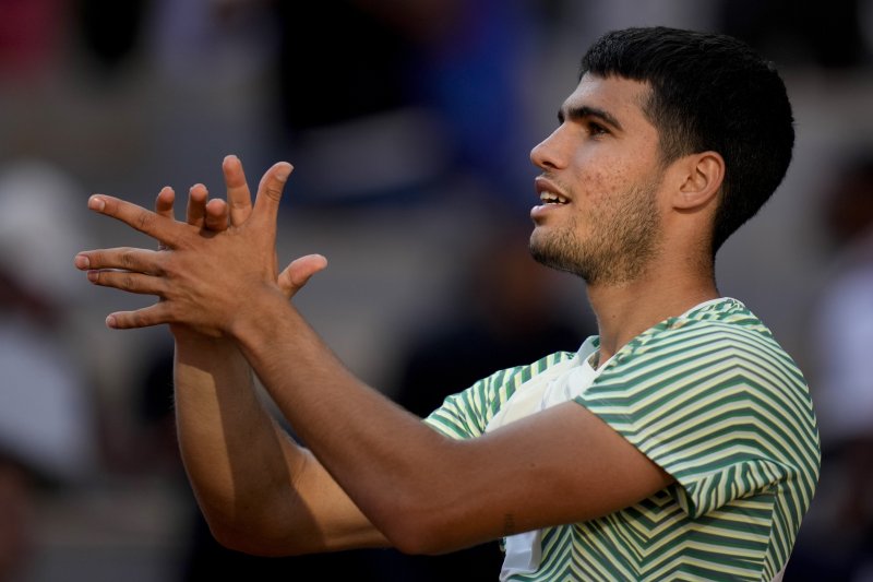 [파리=AP/뉴시스] 카를로스 알카라스. 2023.06.04