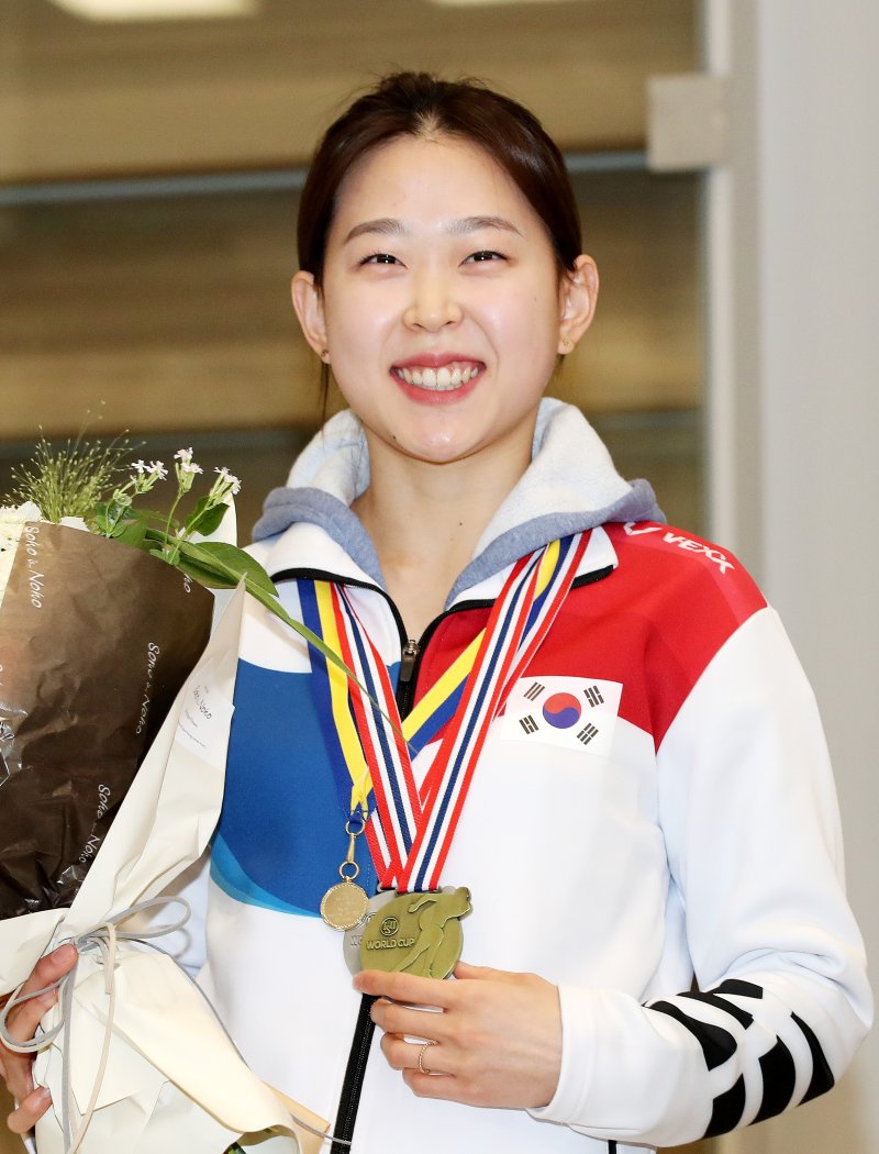 스피드스케이팅 국가대표팀 김민선. /뉴스1 DB ⓒ News1 박지혜 기자