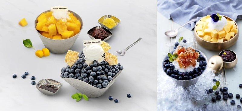 파라다이스 호텔 부산 빙수 [파라다이스 호텔 부산 제공]