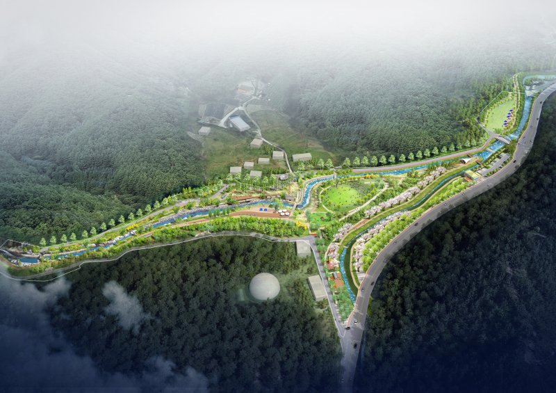 청학밸리리조트 전체 조감도 *재판매 및 DB 금지