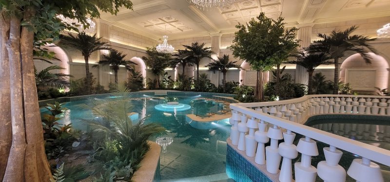 인천 검암역로열파크씨티푸르지오 내 수영장 모습. 2023.6.8/뉴스1ⓒ황보준엽 기자