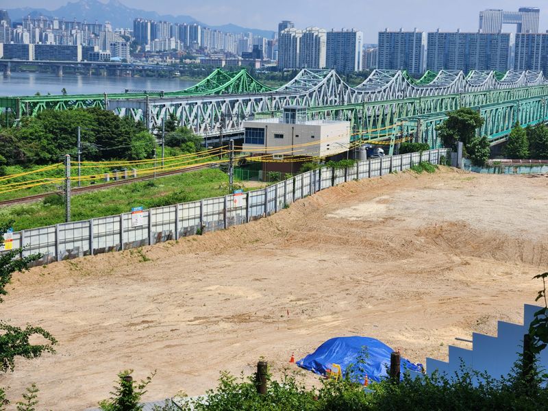 지난해 6월 서울 동작구 수도방위사령부 공공분양주택 부지 일대 모습. 사진=성석우 기자