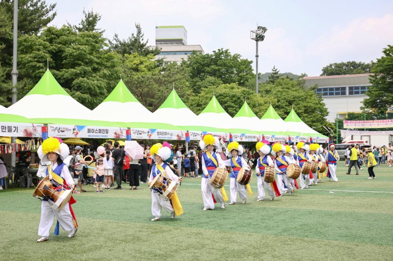 단오제 행사 개최 현장.