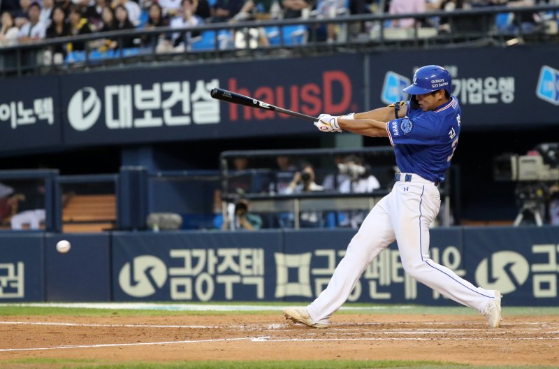 삼성은 이미 김태군과 이별을 예감하고 있었다. ’ 류지혁, 김도영 이어 김영웅의 멘토 될까