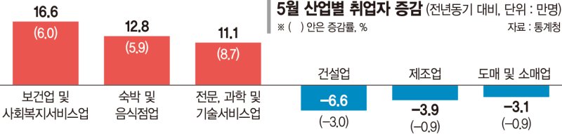 "고용 늘지만 증가 폭 점차 축소"... 빈일자리 해소방안 7월중 발표