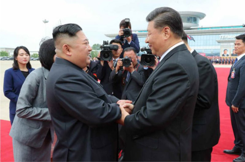 김정은 북한 국무위원장과 시진핑 중국 국가주석 /사진=노동신문 뉴시스