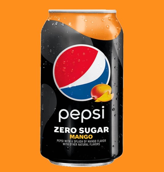 펩시 제로 슈거 망고 (사진=펩시 제공) *재판매 및 DB 금지
