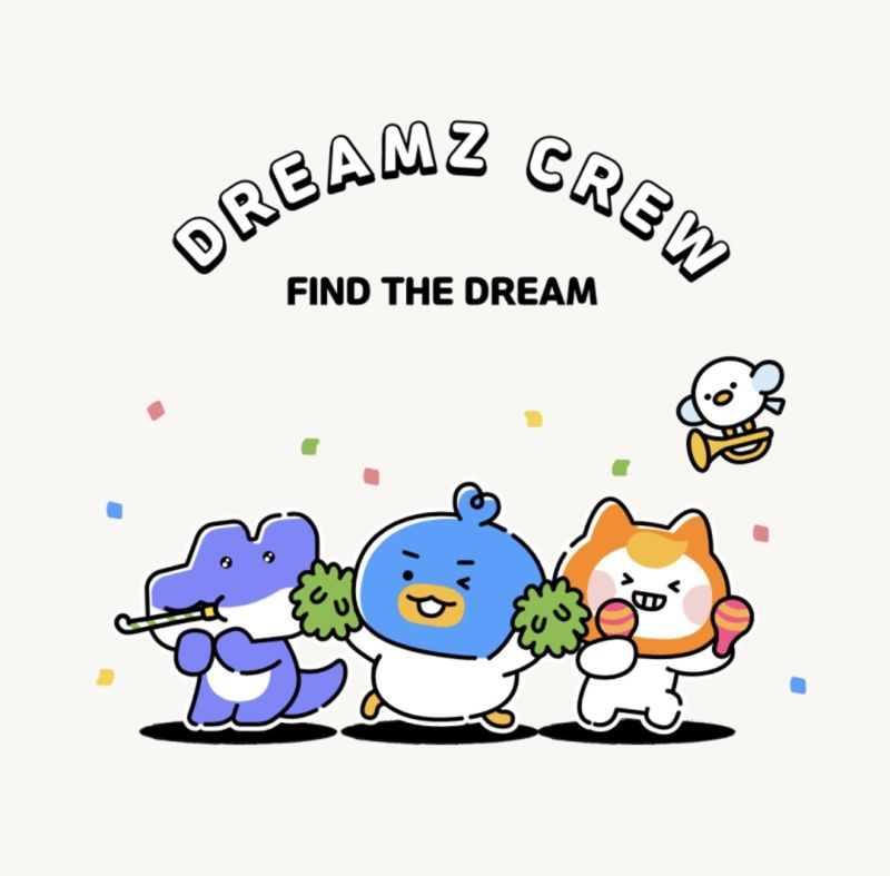 잡코리아 드림즈 크루 캐릭터 이미지. 잡코리아 제공.